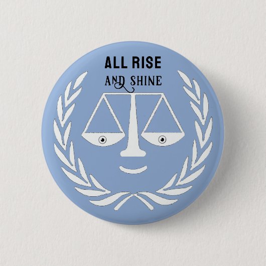 Funny Lawyer Novelty Gift Button (Voorkant)