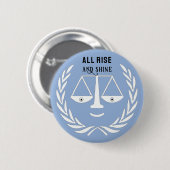 Funny Lawyer Novelty Gift Button (Voorkant /achterkant)