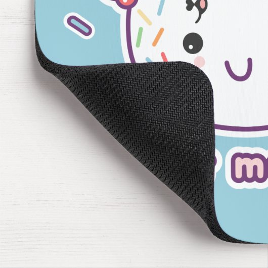 Funny Lazy Cat Pun Muismat (Hoek)