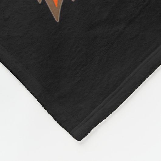 Funny Leaf Blower Fall Autumn Costume Matching Out Fleece Deken (Hoek)