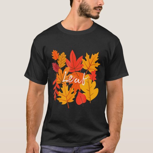 Funny Leaf Blower Fall Couple Halloween Costume Gi T-shirt (Voorkant)
