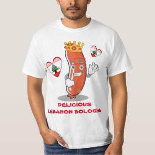 Funny Lebanese Humor Libanon Bologna T-shirt