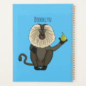 Funny leeuwse makaap cartoon planner (Achterkant)