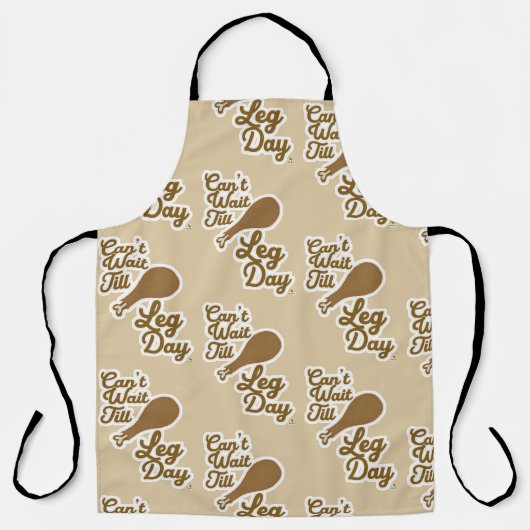 Funny Leg Day Pattern Thanksgiving Drumstick Joy Schort (Voorkant)