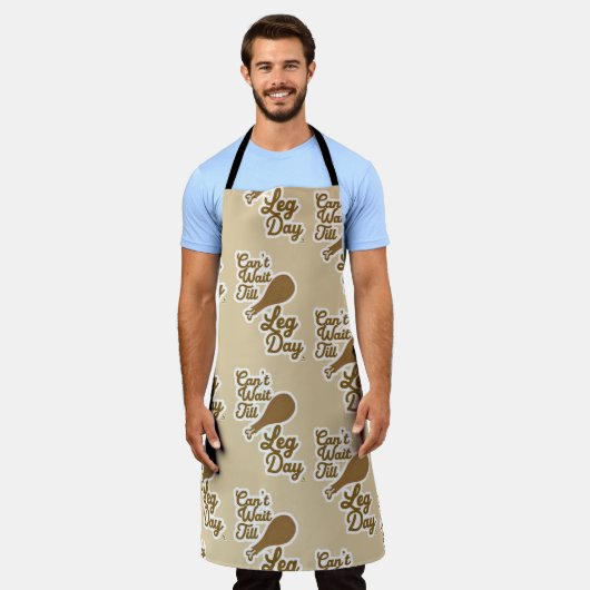 Funny Leg Day Pattern Thanksgiving Drumstick Joy Schort (Gedragen)