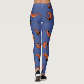 Funny leggings van garnalen (Achterkant)
