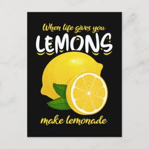 Funny Lemons Gezegde Make Lemonade Briefkaart