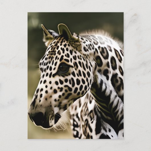 Funny Leopard Appaloosa Paard Briefkaart (Voorkant)