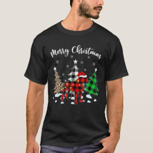 Funny Leopard Buffalo Plays English Bulldog Christ T-shirt