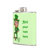 Funny Leprechaun St Patricks Day Persoonlijk Heupfles (Links)
