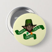 Funny leprechaun St Patrick's day Ronde Button 7,6 Cm (Voorkant /achterkant)