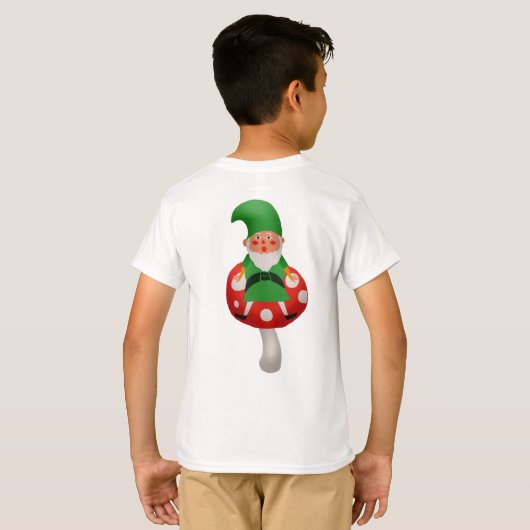 Funny Leprechaun St.Patrick's Day T-shirt (Achterkant volledig)