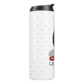 Funny Let's Go! Walk Belgian Sheepdog (black 1) Thermosbeker (Gedraaid links)