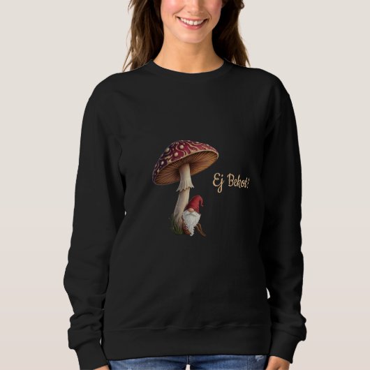 Funny letton Ej Bekot sweatshirt cueillette de cha (Devant)