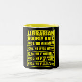 Funny Librarian Hourly Rate Mok (Center)