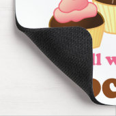 Funny Librarian Mousepad Muismat (Hoek)