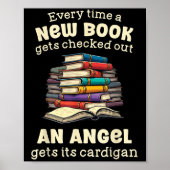 Funny Librarian Quote For Library Nerd Poster (Voorkant)