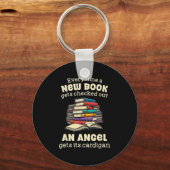 Funny Librarian Quote For Library Nerd Sleutelhanger (Voorkant)