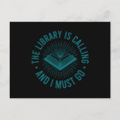 Funny Library Book Reading Book Lover Book Reader Briefkaart (Voorkant)