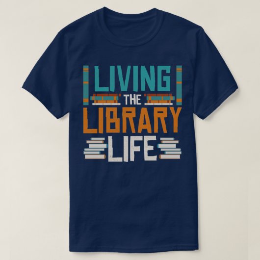 Funny Library Humor Book Nerd Book Reader Libraria T-shirt (Design voorkant)