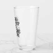 Funny LIfe is Short Inspirerend Text Glas (Links)