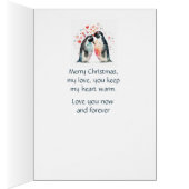 Funny Lighthearted Thinking of You Cute Dog (Binnen (Rechts))