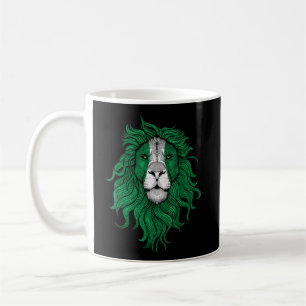 Funny Lion Nigeria Flag Nigerian Lion Koffiemok
