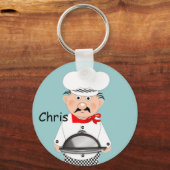 Funny Little Chef Theme Sleutelhanger (Voorkant)