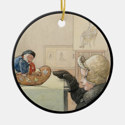 Funny Little Fellow Keramisch Ornament (Voorkant)