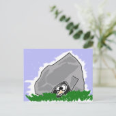 Funny Living under a Rock Cartoon Briefkaart (Staand voorkant)