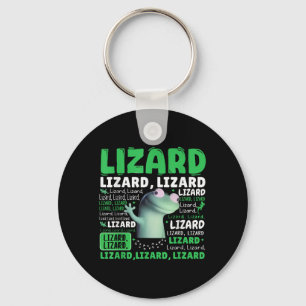 Funny Lizard Meme Animal Women Mannen _1 Sleutelhanger