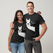 Funny Llama Alpaca Geen Probllama Cadeau Mannen Vr T-shirt (Unisex)