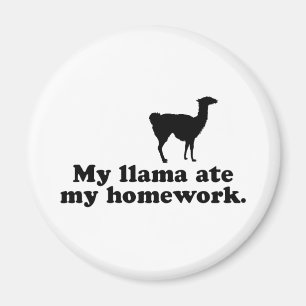 Funny Llama Magneet