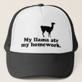 Funny Llama Trucker Pet (Voorkant)