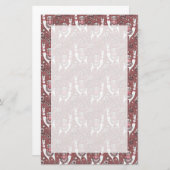 Funny Llamas Pattern Briefpapier (Voorkant / Achterkant)