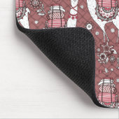 Funny Llamas Pattern Muismat (Hoek)