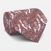 Funny Llamas Pattern Stropdas (Opgerold)