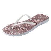 Funny Llamas Pattern Teenslippers (Schuin)