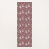 Funny Llamas Pattern Yogamat (Voorkant)