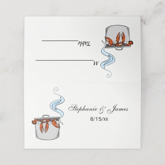 Funny Lobster in een Pot (Buitenkant ongevouwen)