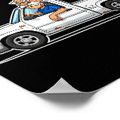 Funny Lock Em Up Private Property Poster (Hoek)