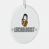 Funny Locksmith Keramisch Ornament (Rechts)
