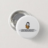 Funny Locksmith Ronde Button 3,2 Cm (Voorkant /achterkant)