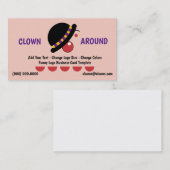 Funny Logos Clown Comedy Visitekaartje (Voorkant / Achterkant)