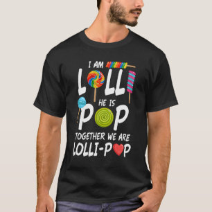 Funny Lolli en Pop Grandouders Nickname Gift T-shirt