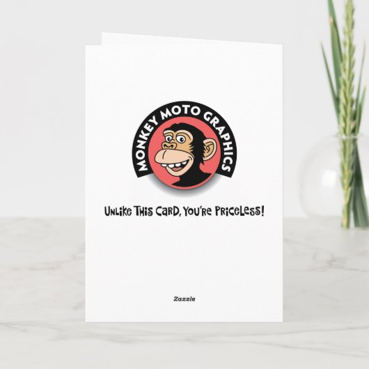 Funny Longevity Carte Anniversaire (Dos)