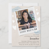 Funny Look qui reçoit des invitations pour 14e ann (Devant)