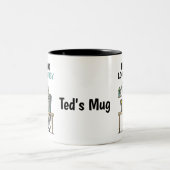 Funny Looking Busy Personalized Work Mug (Centre)