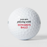 Funny Lost Ball Quote met persoonlijke naam