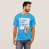 Funny Lost Husband Custom Photo T-Shirt (Voorkant volledig)